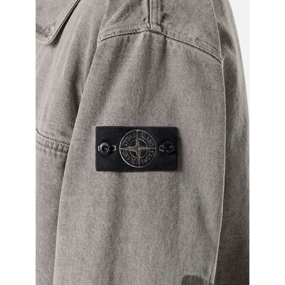 Stone Island Men Recycled Cotton Blend Jacket
